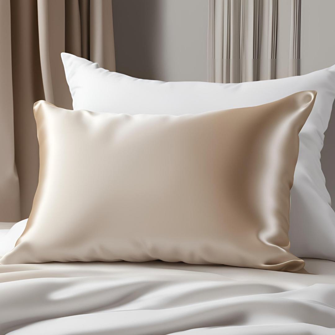 Champagne Pure Silk Pillowcase