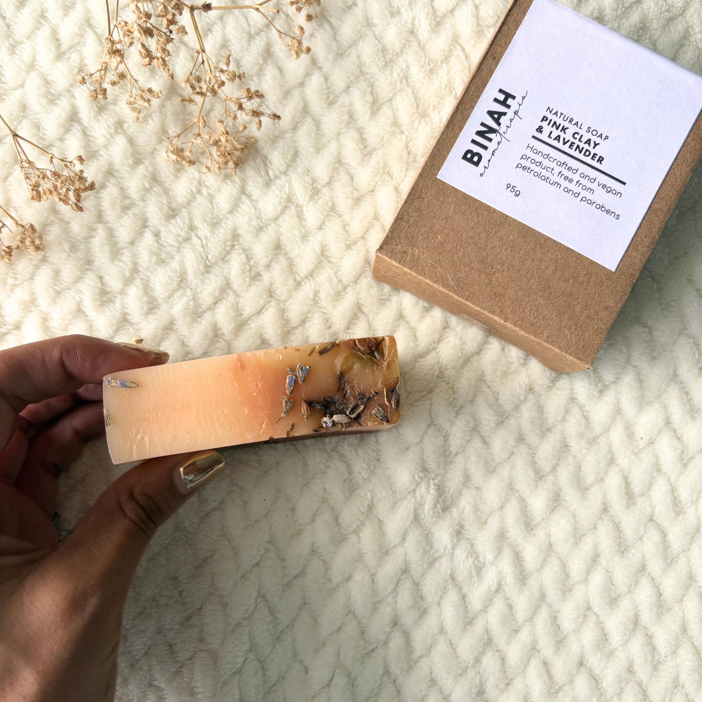 Pink Clay & Lavender Soap Bar