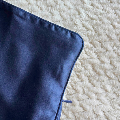 Navy Pure Silk Pillowcase